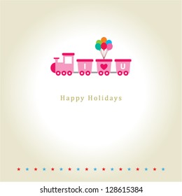 holiday christmas train