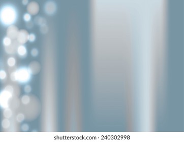 Holiday concept. Vector art. Abstract light. Merry Christmas and Happy New Year. Illustration of soft colored unfocused background. Web and mobile interface template. Pastel colors. Metallic