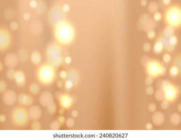 Holiday concept. Vector art. Abstract light. Merry Christmas and Happy New Year. Illustration of soft colored unfocused background. Web and mobile interface template