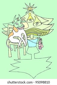 Holiday Cow