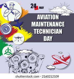 Holiday date in May of a professional nature - Aviation Maintenance Technician Day