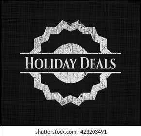 Holiday Deals chalk emblem