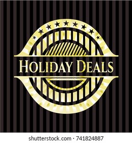 Holiday Deals golden emblem