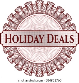 Holiday Deals rosette