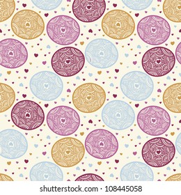 holiday decorative seamless texture can be used as wrapping paper or wallpaper