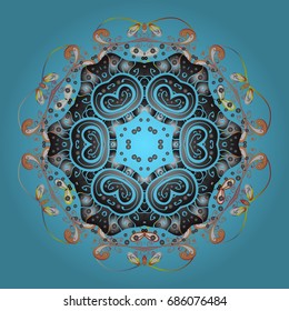 Holiday design for Christmas and New Year fashion prints. Vector illustration. Christmas pattern with snowflakes abstract background. Snowflakes. Background.