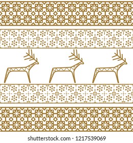 Holiday Сhristmas Design. Ikat Seamless Pattern. Chevron Brush Texture. Boho Water Print. Geometric Hand Drawn Textile Ornate.