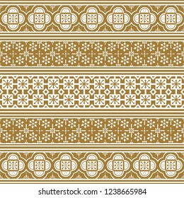 Holiday Сhristmas Design. Ikat Seamless Pattern. Chevron Brush Texture. Boho Water Print. Geometric Hand Drawn Textile Ornate.
