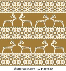 Holiday Сhristmas Design. Ikat Seamless Pattern. Chevron Brush Texture. Boho Water Print. Geometric Hand Drawn Textile Ornate.