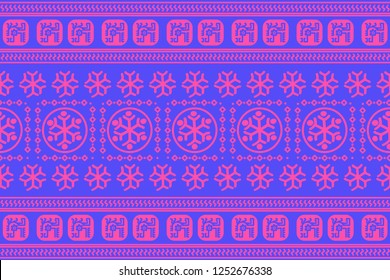 Holiday Сhristmas Design. Ikat Seamless Pattern. Chevron Brush Texture. Boho Water Print. Geometric Hand Drawn Textile Ornate.