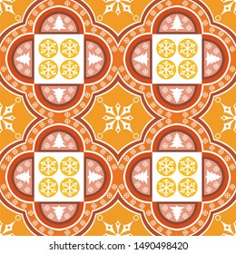 Holiday Сhristmas Design. Ikat Seamless Pattern. Chevron Brush Texture. Boho Water Print. Geometric Hand Drawn Textile Ornate.