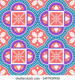 Holiday Сhristmas Design. Ikat Seamless Pattern. Chevron Brush Texture. Boho Water Print. Geometric Hand Drawn Textile Ornate.