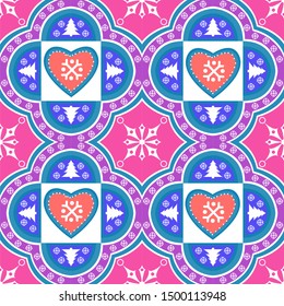 Holiday Сhristmas Design. Ikat Seamless Pattern. Chevron Brush Texture. Boho Print. Geometric Hand Drawn Textile Ornate