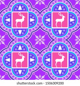 Holiday Сhristmas Design. Ikat Seamless Pattern. Chevron Brush Texture. Boho Print. Geometric Hand Drawn Textile Ornate.