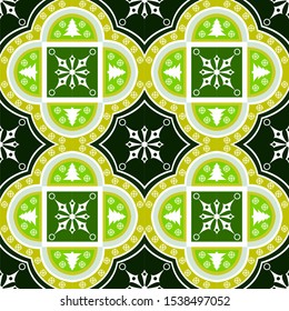 Holiday Сhristmas Design. Ikat Seamless Pattern. Chevron Brush Texture. Boho Print. Geometric Hand Drawn Textile Ornate.