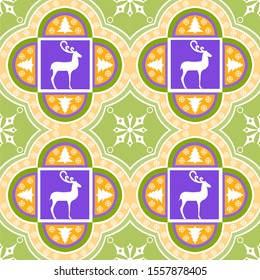 Holiday Сhristmas Design. Ikat Seamless Pattern. Chevron Brush Texture. Boho Print. Geometric Hand Drawn Textile Ornate.