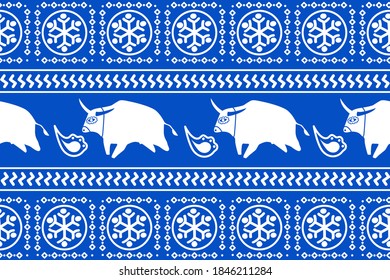 Holiday Сhristmas Design. Ikat Seamless Pattern. Chevron Brush Texture. Geometric Hand Drawn Textile Ornate.