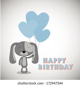 holiday design over gray background vector illustration