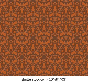 holiday floral seamless pattern background. Luxury texture for wallpaper, invitation. Vector illustration. Art deco