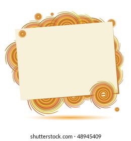 Holiday frame beautiful with place for your text