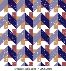 Holiday geometric pattern