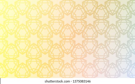 Holiday geometric pattern. For textile, holiday decoration,fabric,cloth,gift paper,prints,decor. Vector illustration. Gradient color.