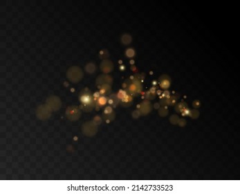  Fondo de vacaciones brillante. Antecedentes Desenfocados Con Estrellas Que Parpadean. Bokeh borrosa.