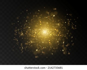  Holiday glowing backdrop. Defocused Background With Blinking Stars. Blurred Bokeh.