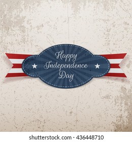 Holiday Graphic Element for Independence Day