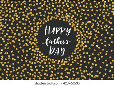 Holiday greeting card for Father's day. Vector illustration