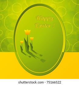 Holiday greeting card - Frame vector