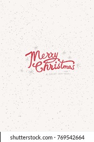 Holiday Greeting Cards, Typographynt