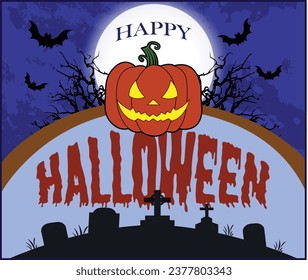 A holiday greeting for Halloween.