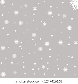 Holiday greeting with snowflake background.christmas background.