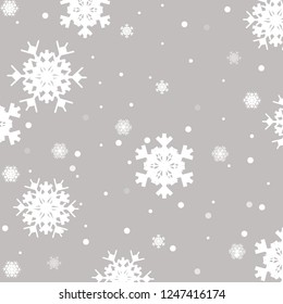 Holiday greeting with snowflake background.christmas background.