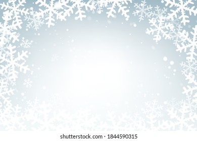 Holiday greeting with snowflake background.christmas background.