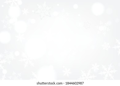 Holiday greeting with snowflake background.christmas background.
