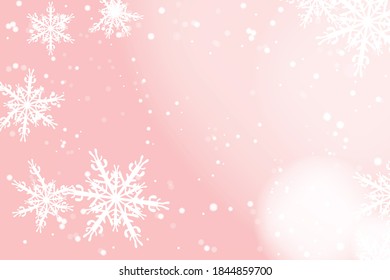Holiday greeting with snowflake background.christmas background.