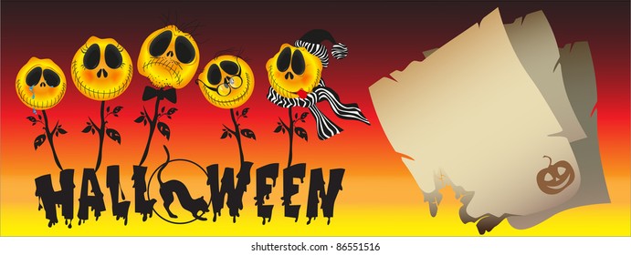 holiday Halloween (pumpkin costume night fire skull castle)