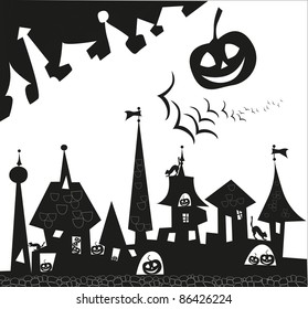 Holiday Halloween (pumpkin fire skull costume night)
