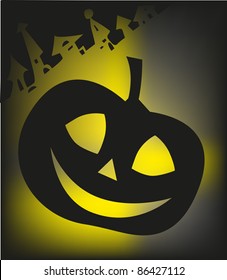 Holiday Halloween (pumpkin fire skull costume night)