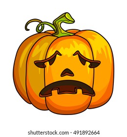 Holiday Halloween Pumpkin Jack Lantern.
