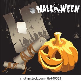 holiday Halloween (pumpkin roll paper)