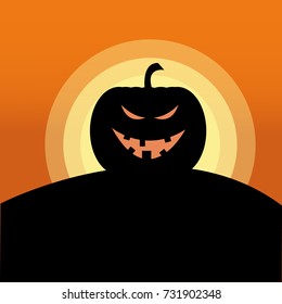 Holiday Halloween Theme Vector Graphic