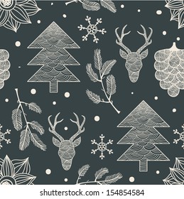 Holiday Hand Drawn Pattern