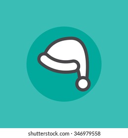 Holiday hat pictogram