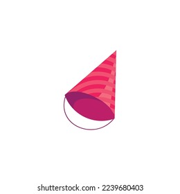holiday hat vector type icon