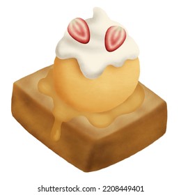 Holiday with homemade dessert lover