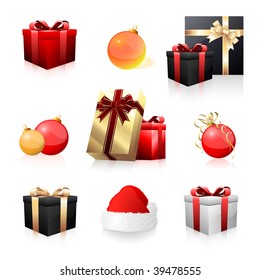 Holiday icon collection