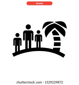 holiday icon isolated sign symbol vector illustration - high quality black style vector icons
